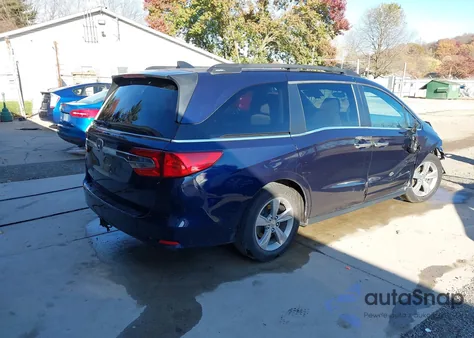 2020 Honda Odyssey Ex from USA, damaged, VIN 5FNRL6H58LB047042